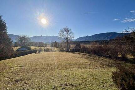 RESERVIERT: Atemberaubender Berg- und Weitblick: Grundstück in erster Reihe am Murnauer Moos - Murnau am Staffelsee