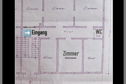 WG - WOHNRAUM - HANN.MÜNDEN - 720,00&nbsp;EUR Kaltmiete, ca.&nbsp; 100,00&nbsp;m&sup2; in Hann. Münden (PLZ: 34346)