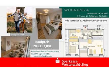 Wohnung zum Kaufen in Ransbach-Baumbach 288.193,00 € 73.29 m²