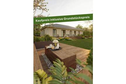 Mit Grundstück: Der massive Bungalow für Familien, die sich Flexibilität wünschen in Grabe - Mühlhausen/Thüringen