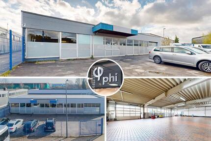 PHI AACHEN - Gepflegte Gewerbehalle mit Büro im beliebten Gewerbegebiet Aachen-Brand!