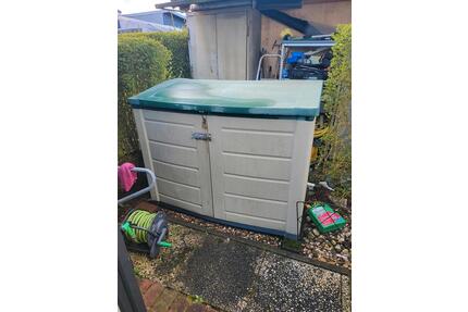 Bürstner Mobilheim auf dem Campingplatz Grav insel in Wesel