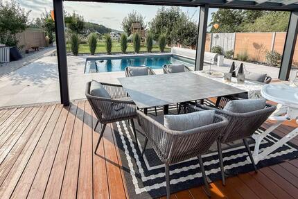 Modernes Luxus 5 Zimmer Haus mit Pool, Aussicht, 173qm & Top-Ener - Vogtsburg im Kaiserstuhl