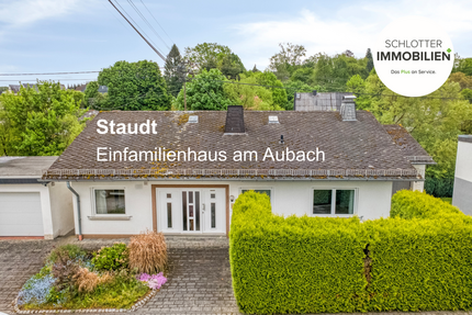 Großes Einfamilienhaus in ruhiger Lage am Aubach - Staudt