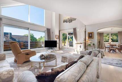 Großzügige 7-Zimmer-Maisonette über zwei Ebenen - Wohnen direkt an der Würm - München Pasing-Obermenzing