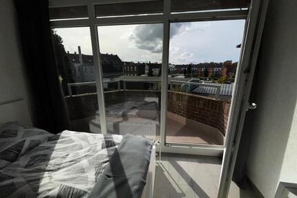 Helle 1-Zimmer-Wohnung mit Balkon in zentraler Lage in Krefeld