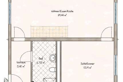 Wohnung zum Mieten in Berchtesgaden 1.030,00 € 56.78 m²