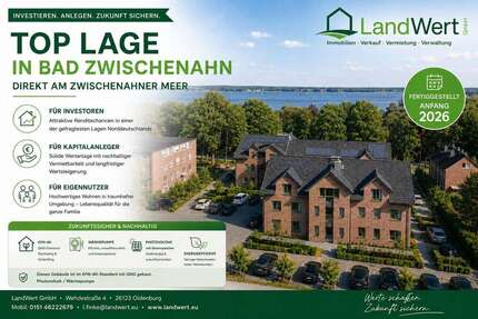 Wohnung zum Kaufen in Bad Zwischenahn Rostrup 349.000,00 € 70 m² - Bad Zwischenahn / Rostrup