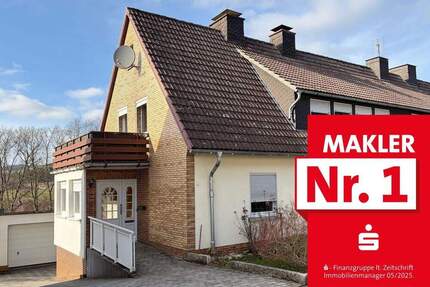 Doppelhaushälfte mit eigenem Garten und Garage - Bad Berleburg