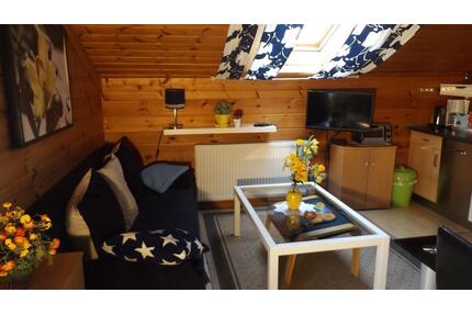 Blockhauswohnung mi Kamin und kl.Terrasse - Bühlerzell