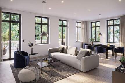 WOHNEN IM KAISERHOF - ETW 3 - 1.695.000,00&nbsp;EUR Kaufpreis, ca.&nbsp; 120,00&nbsp;m&sup2;&nbsp;Wohnfl&auml;che in Eckernförde (PLZ: 24340)