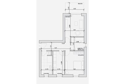 Nachmieter für helle 2 Zimmer Wohnung in Zeven