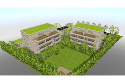 Neubau 2-Zimmer-Wohnung zum Erstbezug mit Balkon - Velburg