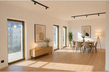 Exklusive 4-Raum-Wohnung Neubau energieeffizient geile Ausstattung - Leipzig Altwest