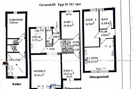 Reihenhaus mit Garten, Carport - 285.000,00&nbsp;EUR Kaufpreis, ca.&nbsp; 146,00&nbsp;m&sup2; in Osterholz-Scharmbeck (PLZ: 27711)