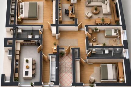 Wie im Haus - kernsaniert auf ca. 133 m², 5 Zimmer - Hattingen Niederbonsfeld