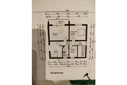 2,5-Zimmer-Wohnung mit Balkon – 1. Obergeschoss – Schwandorf