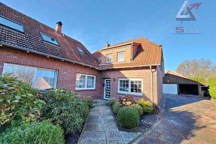 gemütliche Obergeschosswohnung in Remels - Uplengen