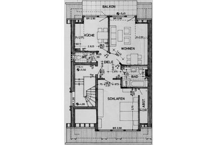 2-Zimmer Wohnung mit Balkon in 52459 Inden