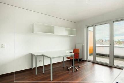 Möblierte 1-Zimmer-Wohnung mit Balkon in Freiburg-Zähringen - Freiburg im Breisgau Brühl