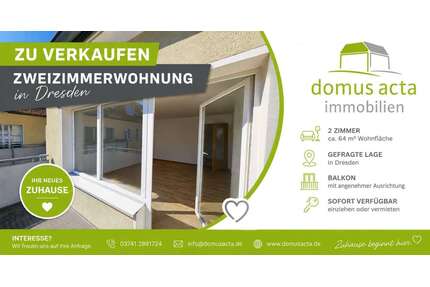 Wohnung zum Kaufen in Dresden 172.500,00 € 64.05 m²