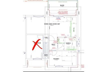Offene Traumwohnung 75qm+17qm Balkon - Großmaischeid