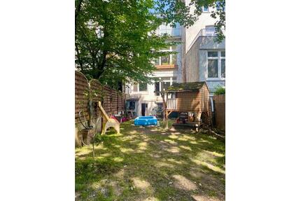Stilvolle 3,5-Raum-Hochparterre-Wohnung mit gehobener Innenaussta - Bremen Östliche Vorstadt