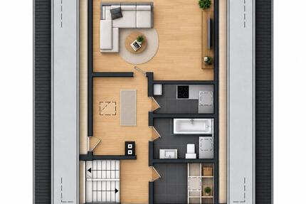 1-Zimmer Wohnung zu vermieten - 600,00&nbsp;EUR Kaltmiete, ca.&nbsp; 50,00&nbsp;m&sup2; in Neuried (PLZ: 77743)