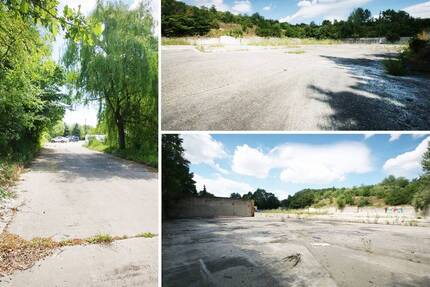 ca. 13.532 m² großes, versiegeltes Gewerbegrundstück nähe Schkeuditz - Schkopau Ermlitz