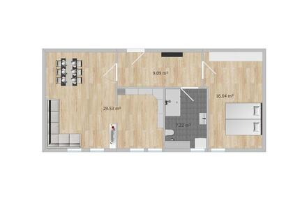 Moderne Zweizimmerwohnung im Herzen von Selb