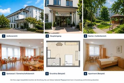 Wohnung Pflegeapartment 530€ Pacht Indexiert provisionsfrei - Bensheim