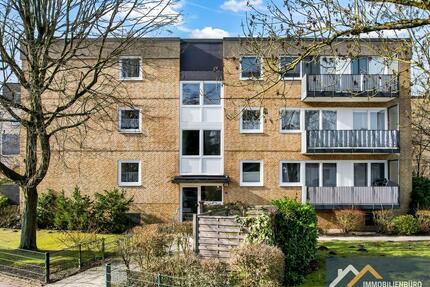 Modern sanierte 2 Zimmer Wohnung im Hochparterre mit Balkon - Rellingen