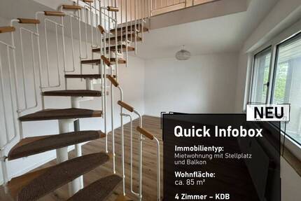 4-Zimmer Etagenwohnung mit Balkon und Stellplatz in Lüdenscheid