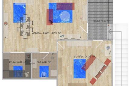 LOFT 2 Zi in Vaihingen Enz Stadt - Vaihingen an der Enz