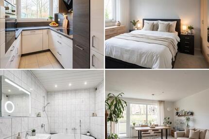 Moderne 2-Zimmer-Erdgeschosswohnung mit Balkon in Duisburg