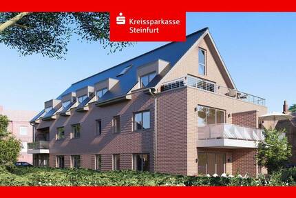 Neubau-Eigentumswohnung mit Betreuungsoption - zukunftssicher wohnen in Greven