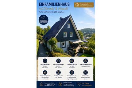 ⭐️Charmantes Einfamilienhaus mit ELW in 57250 Netphen⭐️