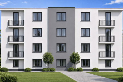 NEUBAU ERSTBEZUG moderne 4-Zimmer-ETW mit Balkon - Greifswald Industriegebiet