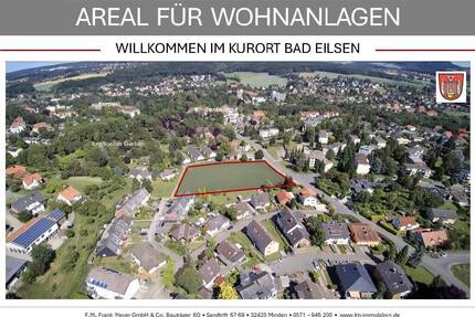 Quartier für Geschosswohnungsbau nahe Bückeburg für ca. 60 Wohnungen - Bad Eilsen