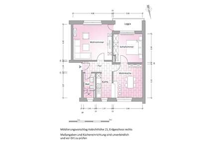Wohnung zum Mieten in Solingen 648,00 € 68.24 m²