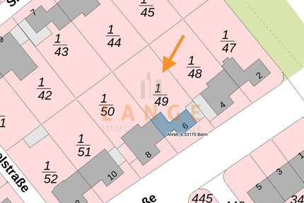 Grundstück zu verkaufen in Bonn Plittersdorf 495.000,00 € 417 m² - Bonn / Plittersdorf