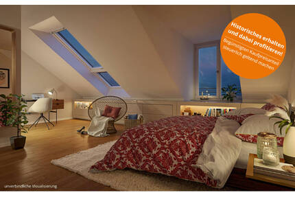 3 Zimmer-Dachgeschoss-Wohnung mit ca. 84m² und gemütlicher Terrasse - Potsdam Krampnitz