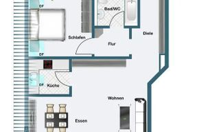 2,5 Zimmerwohnung zu vermieten - 900,00&nbsp;EUR Kaltmiete, ca.&nbsp; 65,00&nbsp;m&sup2;&nbsp;Wohnfl&auml;che in Leonberg (PLZ: 71229)