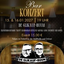 Barkonzert - De Glikauf Buum