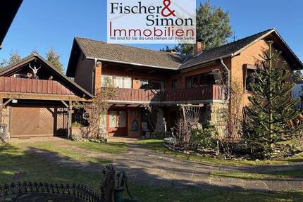 Nienburg OT Langendamm-gepflegtes Enfamilienhaus mit besonderer Architektur und idyllischem Garten - Nienburg (Weser)