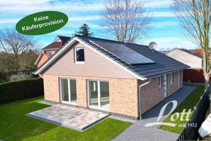 ++ Ebenerdiger Neubau-Bungalow mit Carport in beliebter Wohnlage von Augustfehn ++ - Apen / Augustfehn Augustfehn I