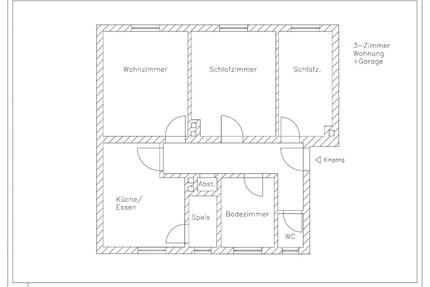 3-Zimmer Wohnung IN STRAUBING, 80qm ab 01.06., EG zu vermieten - Plattling