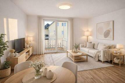 3-Zimmer-Wohnung mit Balkon, Stellplatz und neuer Gasetagenheizung | ca. 60,89 m² - Werra-Suhl-Tal Berka