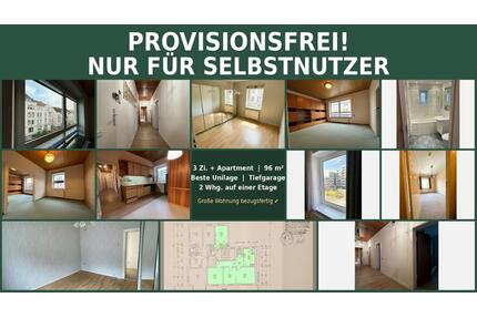 2 Wohnungen auf einer Etage | 96 m² | TU-Nähe | Nur Selbstnutzer - Braunschweig Nordstadt