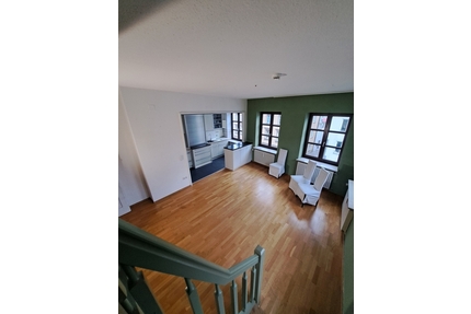 Haus im Haus! Große, denkmalgeschützte Altbauwohnung in der Augsburger Altstadt